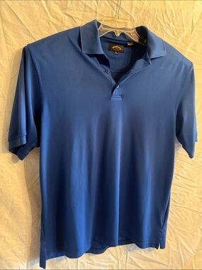 Men's Royal Blue Short-Sleeve Polo - Monterey Club